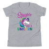 Sparkle Like A Unicorn Youth Short Sleeve T-Shirt