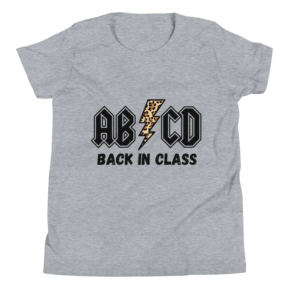 ABCD Back To School Youth Short Sleeve T-Shirt