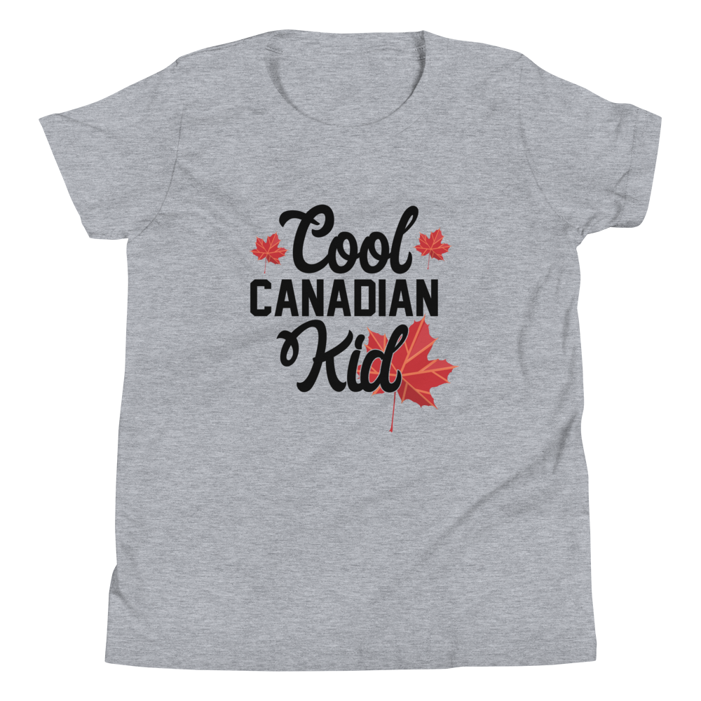 Cool Canadian Kid Youth Short Sleeve T-Shirt