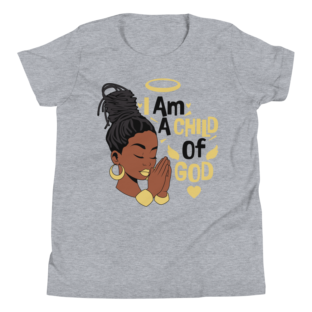 I Am A Child Of God Youth Short Sleeve T-Shirt