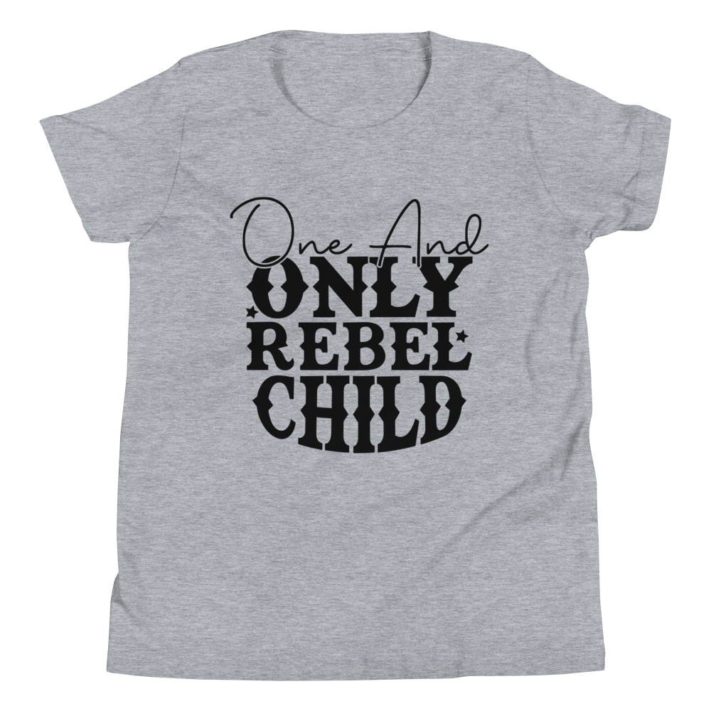 One And Only Rebel Child Youth Short Sleeve T-Shirt