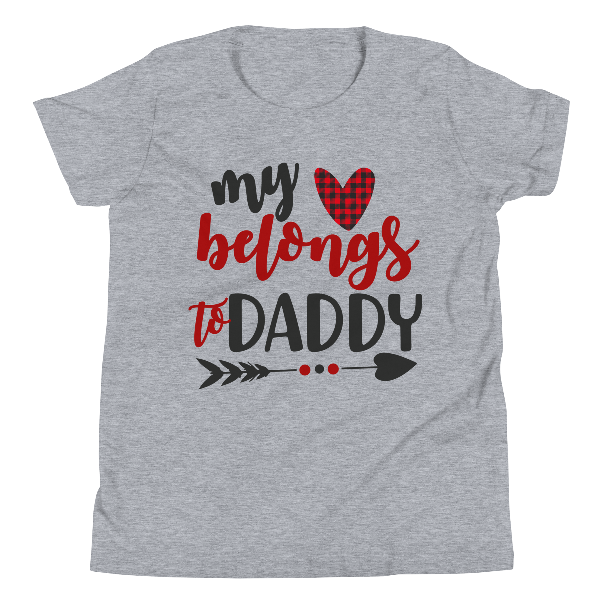 My Heart Belongs To Daddy Youth Short Sleeve T-Shirt