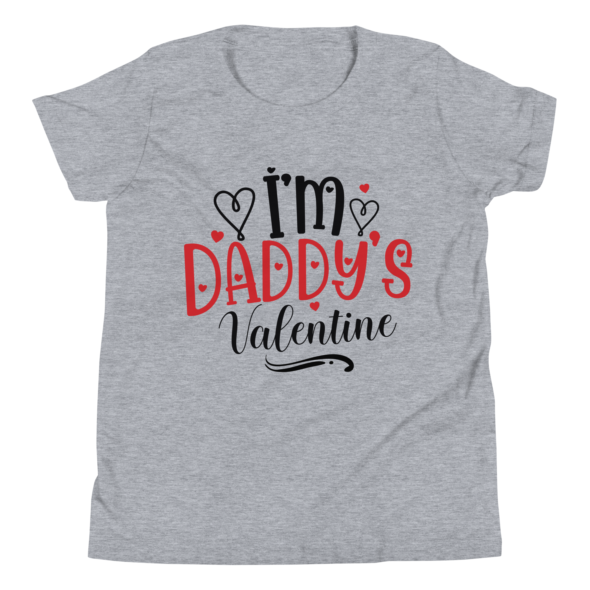 I'm Daddy's Valentine Youth Short Sleeve T-Shirt