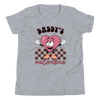 Daddy's Valentine Youth Short Sleeve T-Shirt