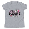 I'm Daddy's Valentine Youth Short Sleeve T-Shirt