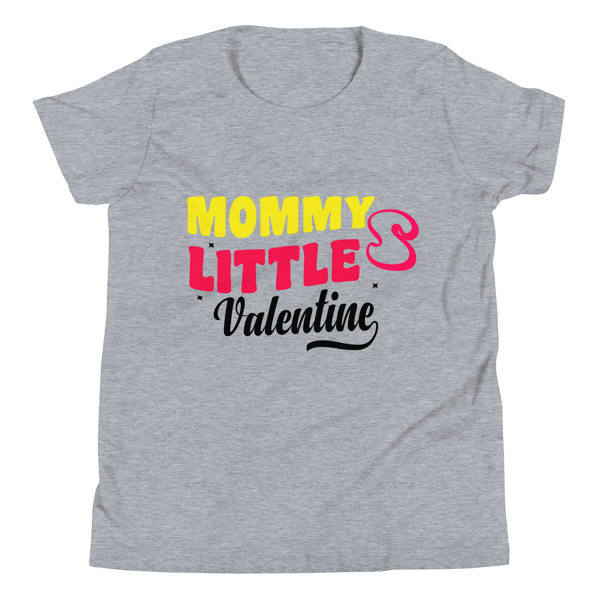 Mommy's Little Valentine Youth Short Sleeve T-Shirt