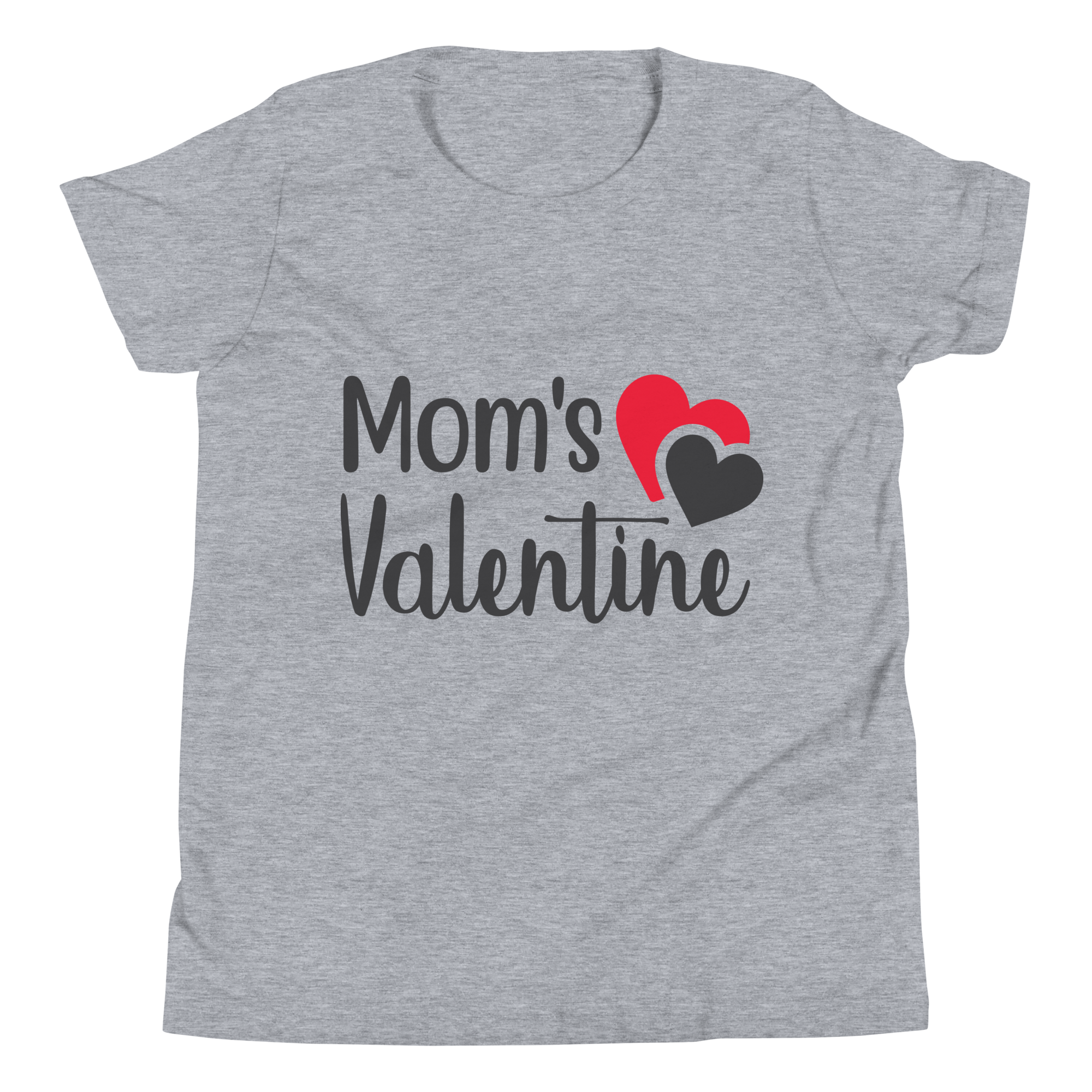 Mom's Valentine Youth Short Sleeve T-Shirt