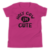 Holy Cow I'm Cute Youth Short Sleeve T-Shirt