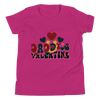 Daddy's Valentine Youth Short Sleeve T-Shirt