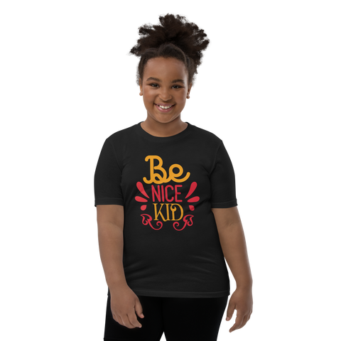 Be Nice Kid Youth Short Sleeve T-Shirt