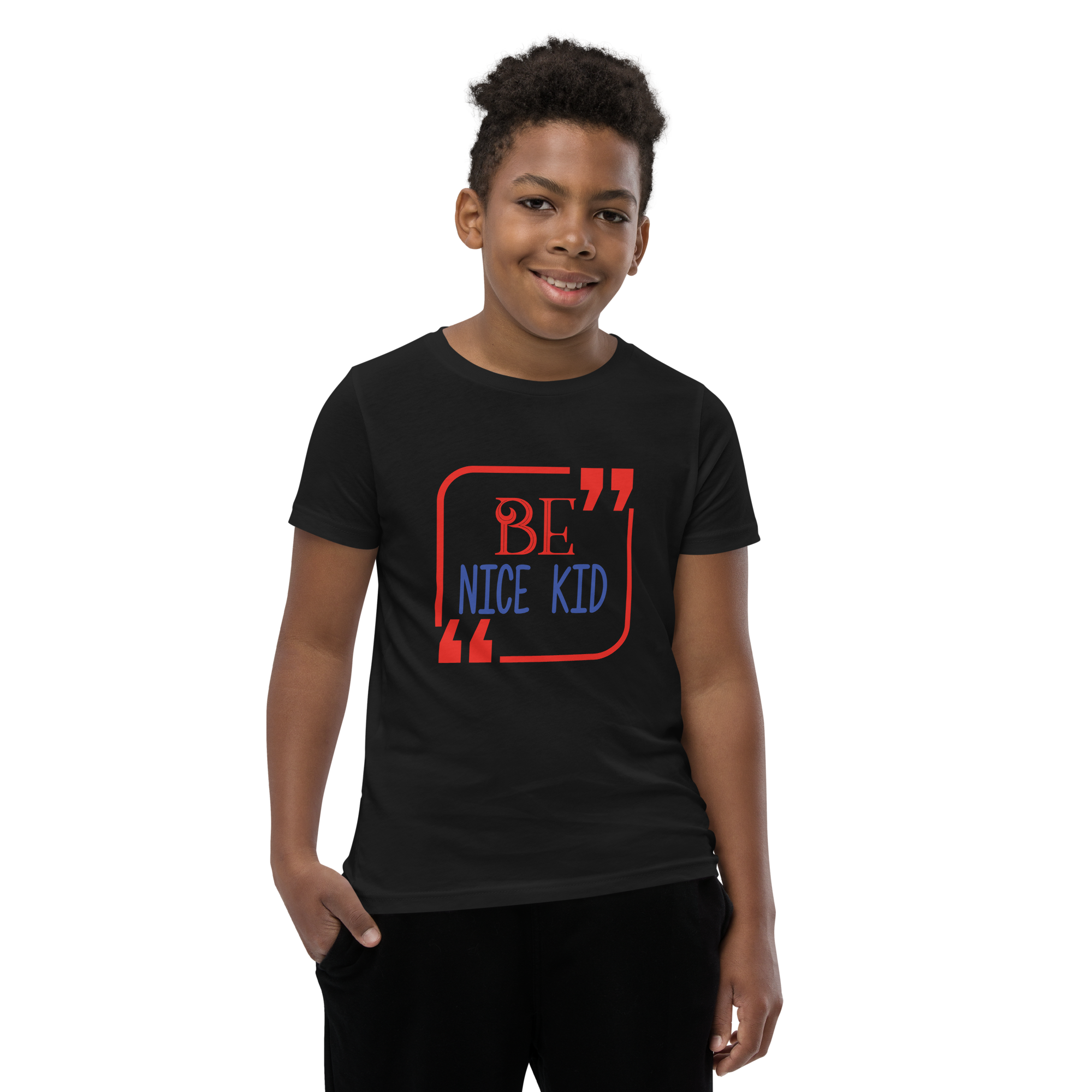 Be Nice Kid Youth Short Sleeve T-Shirt