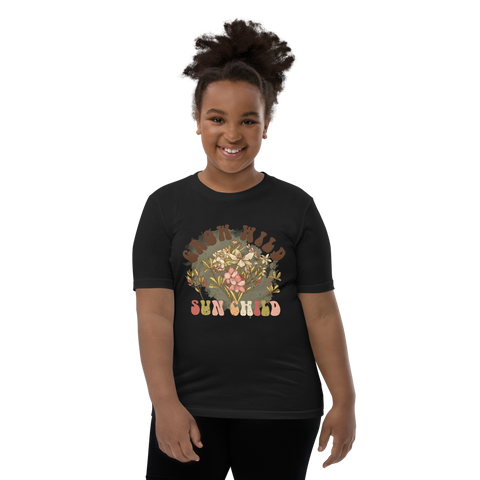 Grow Wild Sun Child Youth Short Sleeve T-Shirt