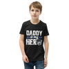 Daddy Is My Hero Youth Short Sleeve T-Shirt