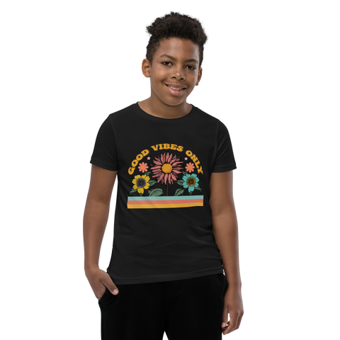 Good Vibes Only Youth Short Sleeve T-Shirt