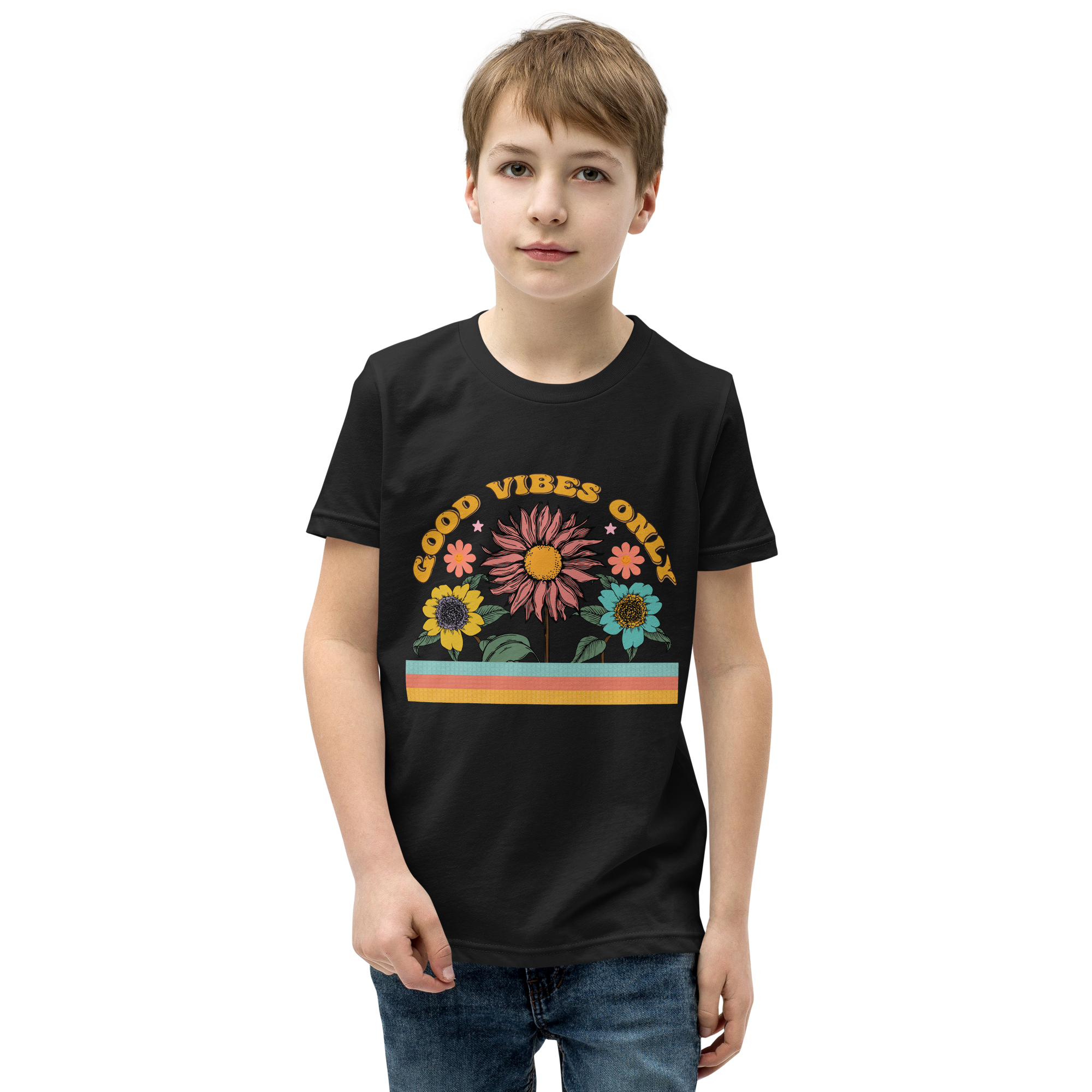 Good Vibes Only Youth Short Sleeve T-Shirt