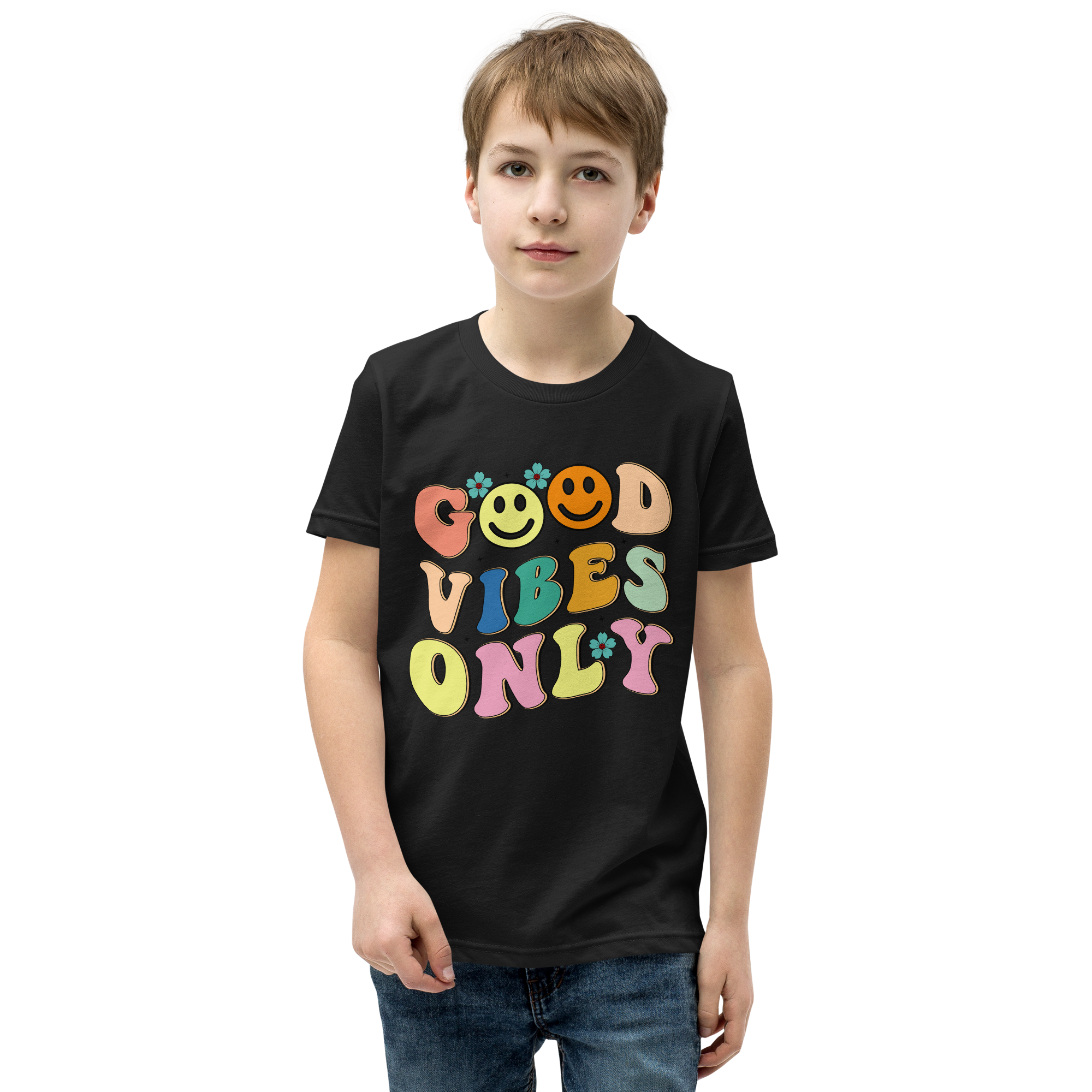 Good Vibes Only Youth Short Sleeve T-Shirt