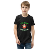 I Saw Mommy Kissing Santa Claus Youth Short Sleeve T-Shirt