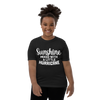 Sunshine Mixed With A Little Hurricane Youth Short Sleeve T-Shirt