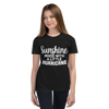 Sunshine Mixed With A Little Hurricane Youth Short Sleeve T-Shirt