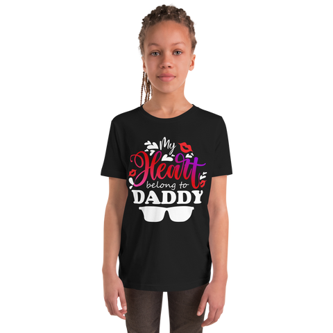 I'm Daddy's Valentine Youth Short Sleeve T-Shirt