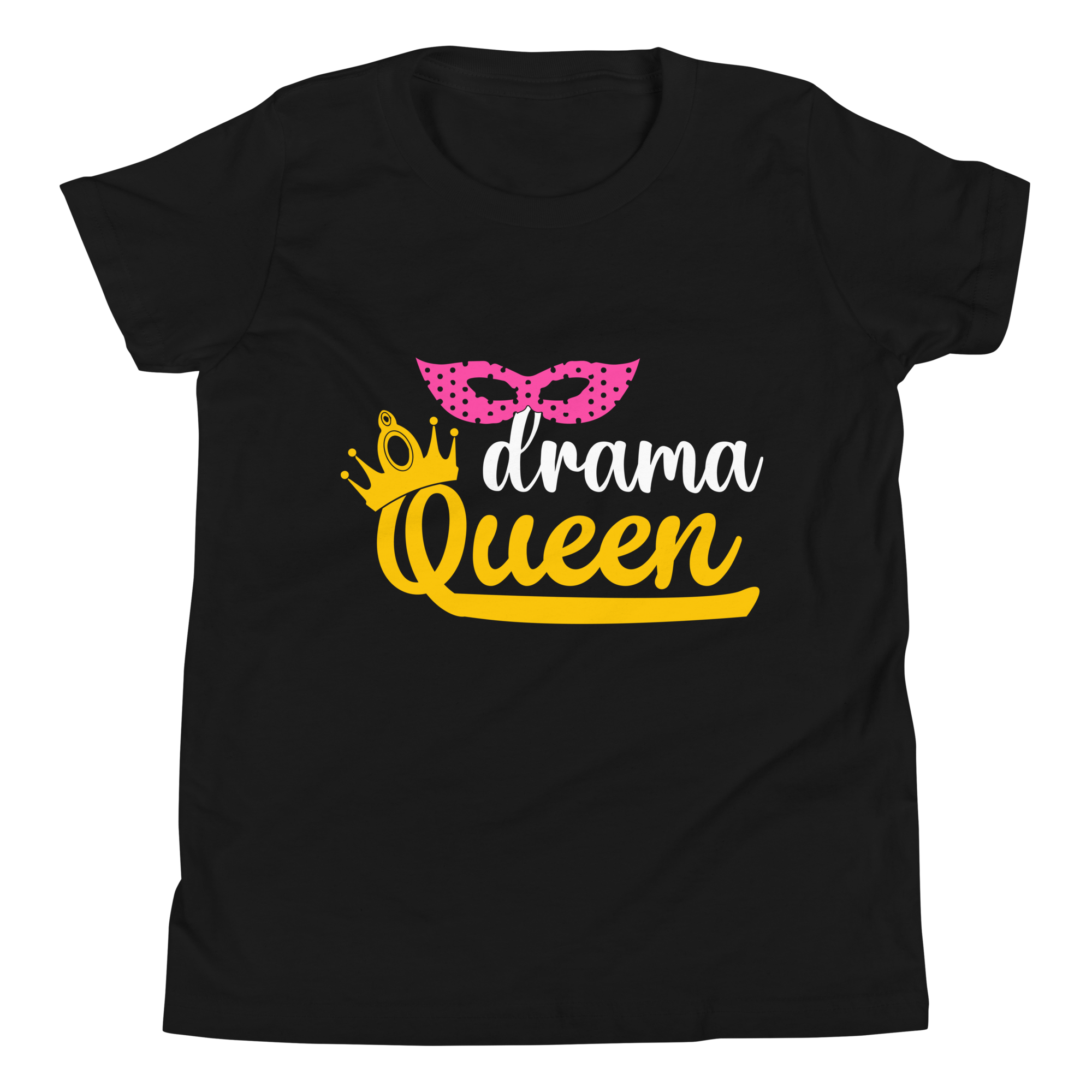 Drama Queen Youth Short Sleeve T-Shirt