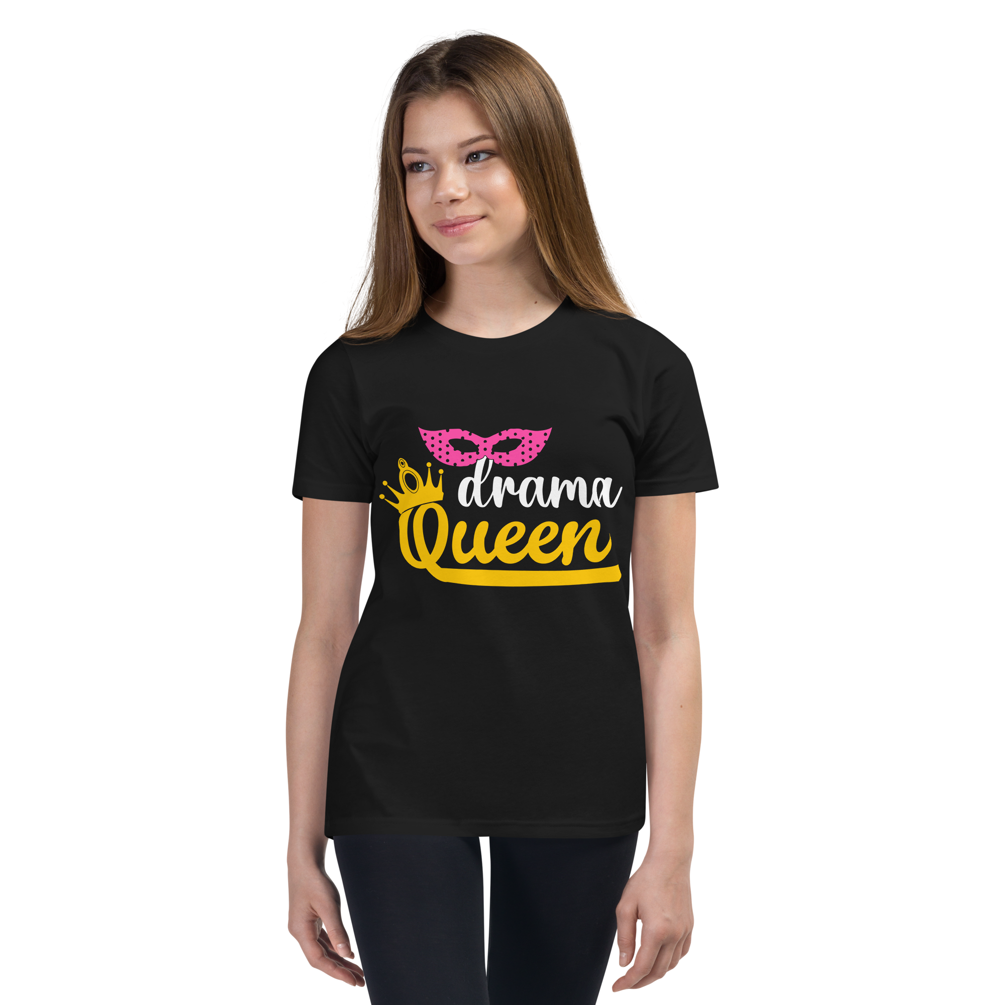 Drama Queen Youth Short Sleeve T-Shirt