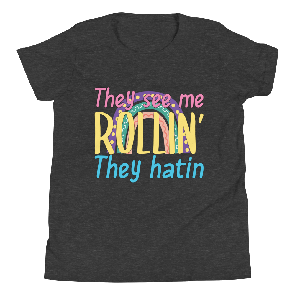 They See Me Rollin They Hatin Youth Short Sleeve T-Shirt