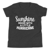 Sunshine Mixed With A Little Hurricane Youth Short Sleeve T-Shirt