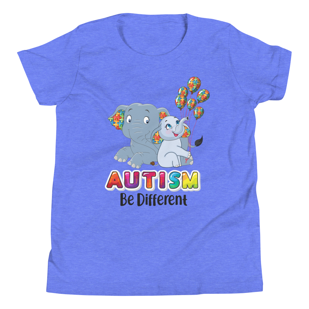 Autism Be Different Youth Short Sleeve T-Shirt