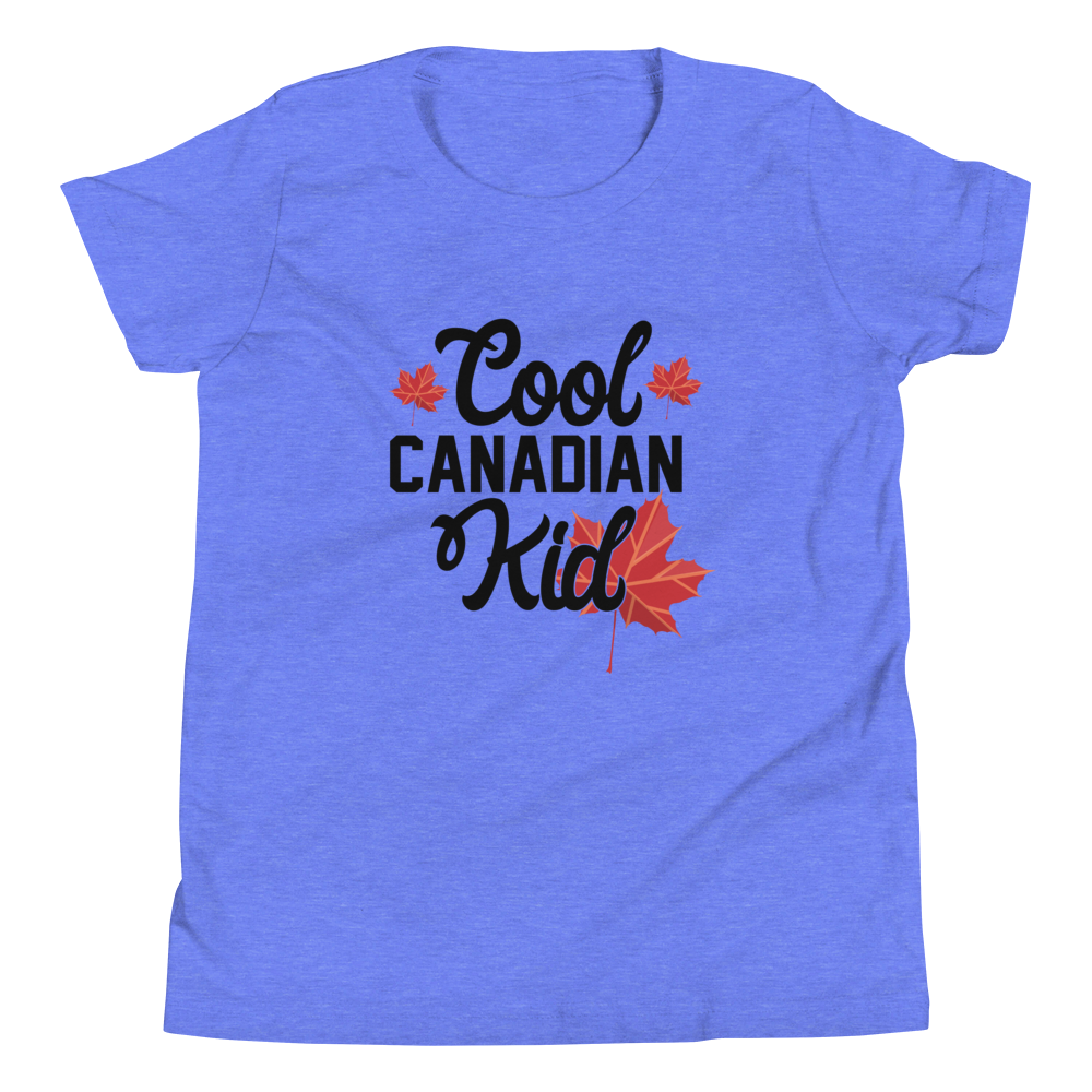 Cool Canadian Kid Youth Short Sleeve T-Shirt