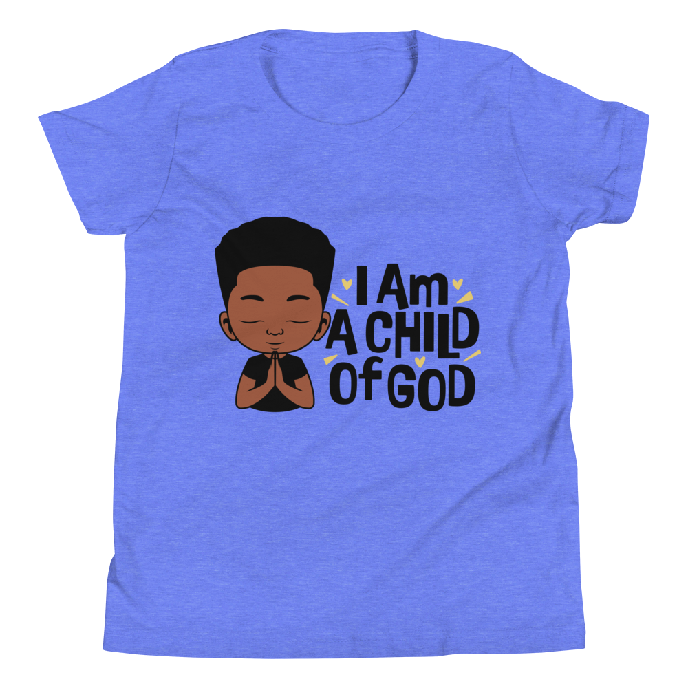 I Am A Child Of God Youth Short Sleeve T-Shirt