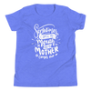 Sometimes I Open My Mouth And My Mother Comes Out Youth Short Sleeve T-Shirt