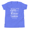 Don't Worry Santa Mommy Didn't Make The Cookies Youth Short Sleeve T-Shirt