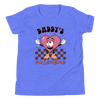 Daddy's Valentine Youth Short Sleeve T-Shirt