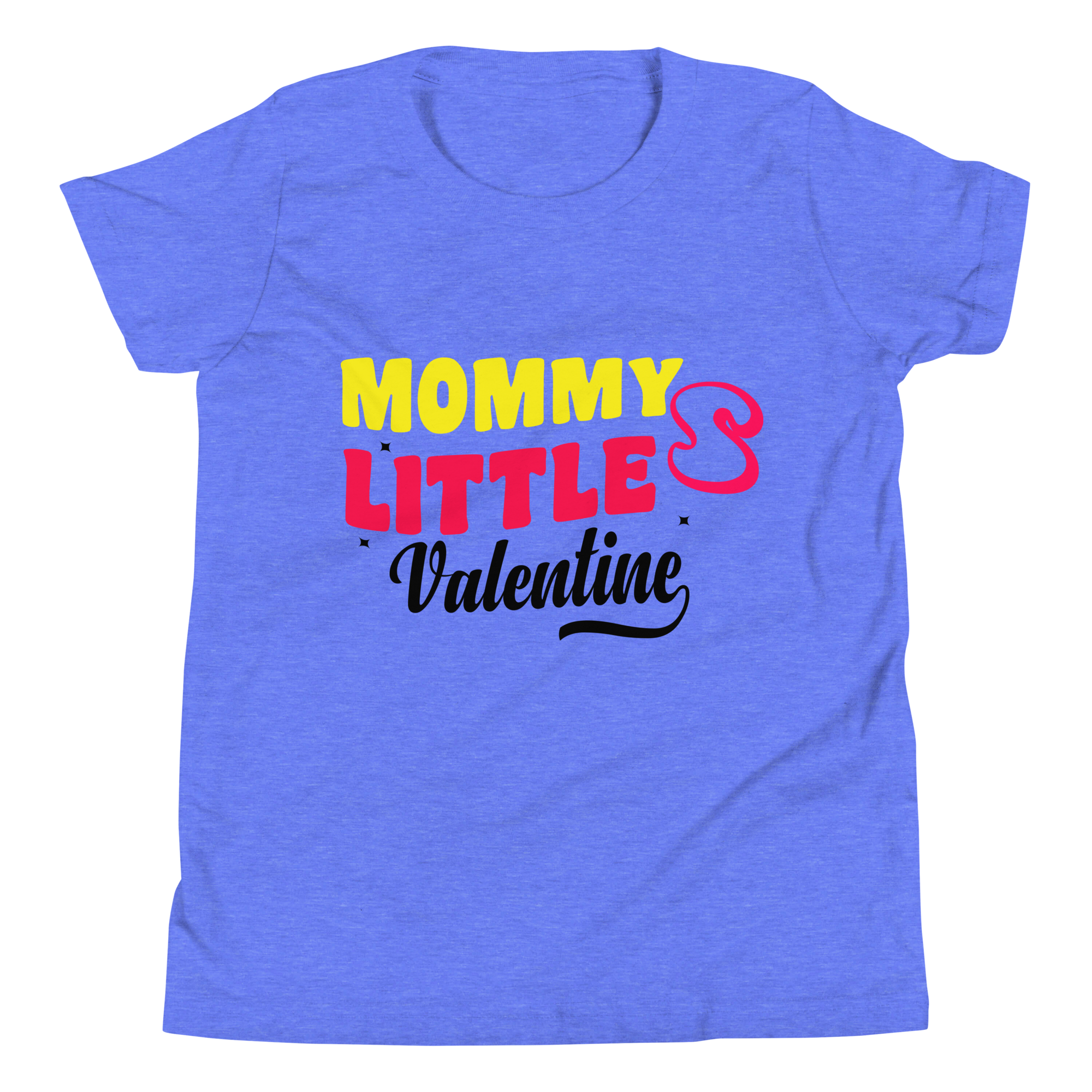 Mommy's Little Valentine Youth Short Sleeve T-Shirt