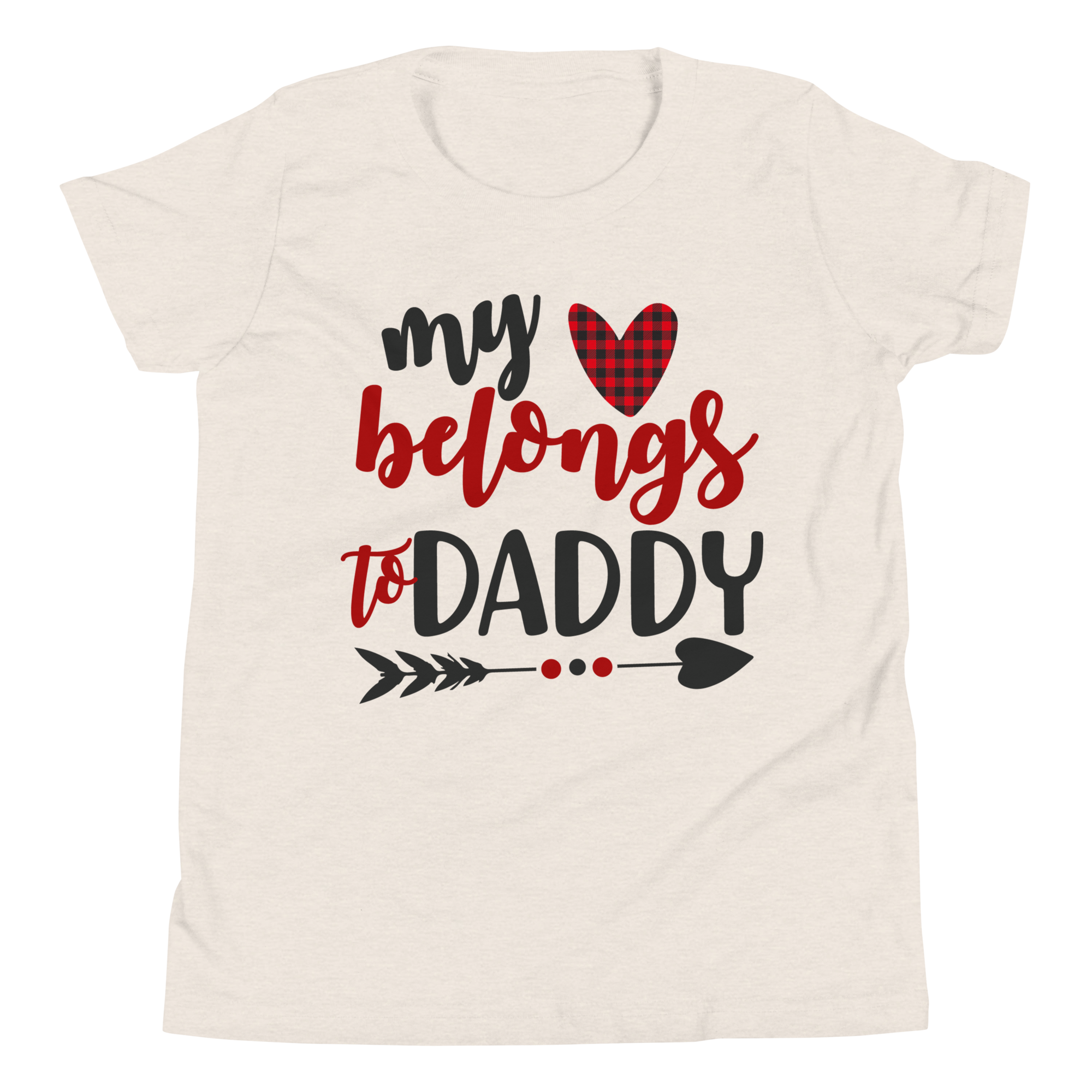 My Heart Belongs To Daddy Youth Short Sleeve T-Shirt