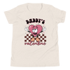 Daddy's Valentine Youth Short Sleeve T-Shirt