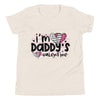 I'm Daddy's Valentine Youth Short Sleeve T-Shirt