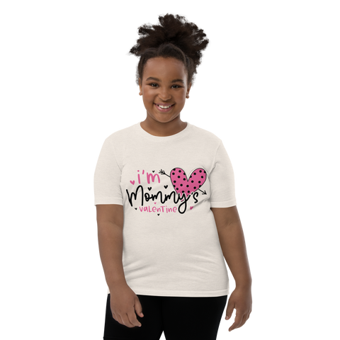 I'm Mommy's Valentine Youth Short Sleeve T-Shirt