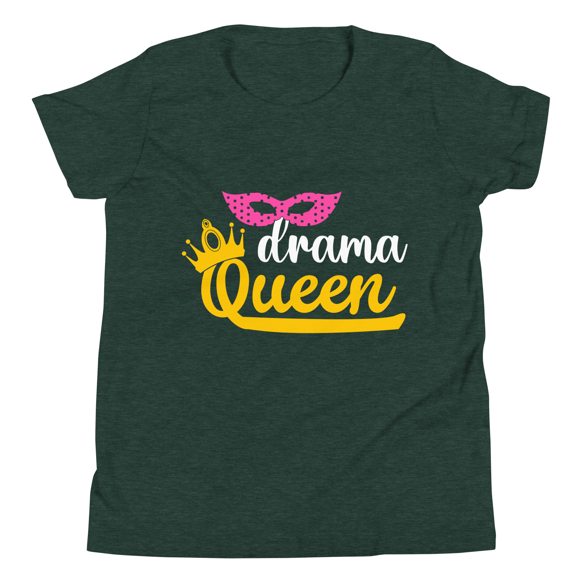 Drama Queen Youth Short Sleeve T-Shirt