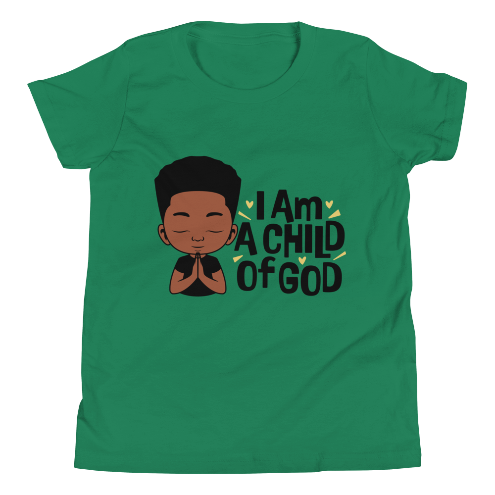 I Am A Child Of God Youth Short Sleeve T-Shirt