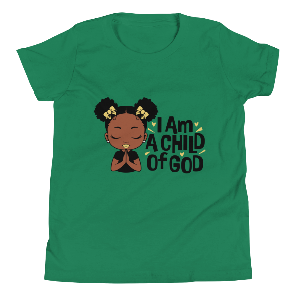 I Am A Child Of God Youth Short Sleeve T-Shirt