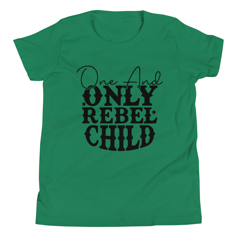 One And Only Rebel Child Youth Short Sleeve T-Shirt