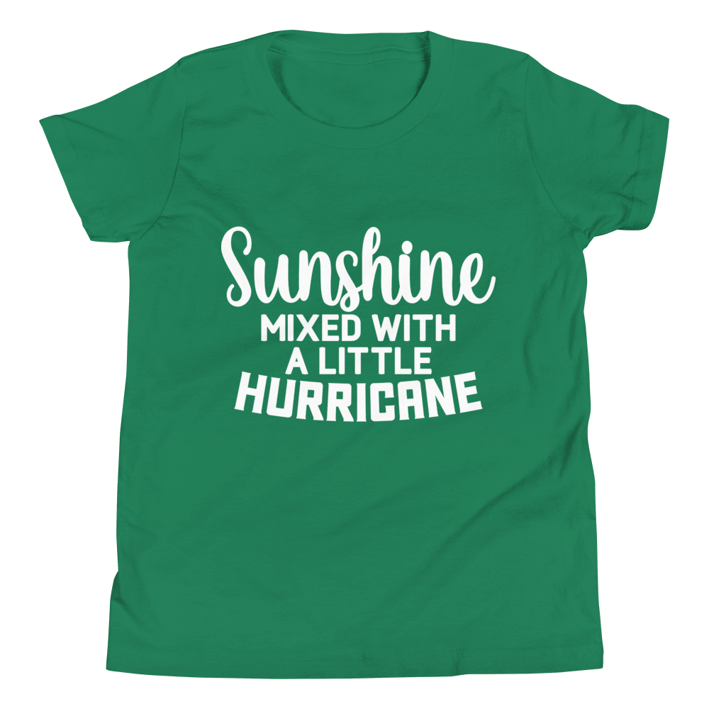 Sunshine Mixed With A Little Hurricane Youth Short Sleeve T-Shirt