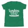 Sunshine Mixed With A Little Hurricane Youth Short Sleeve T-Shirt