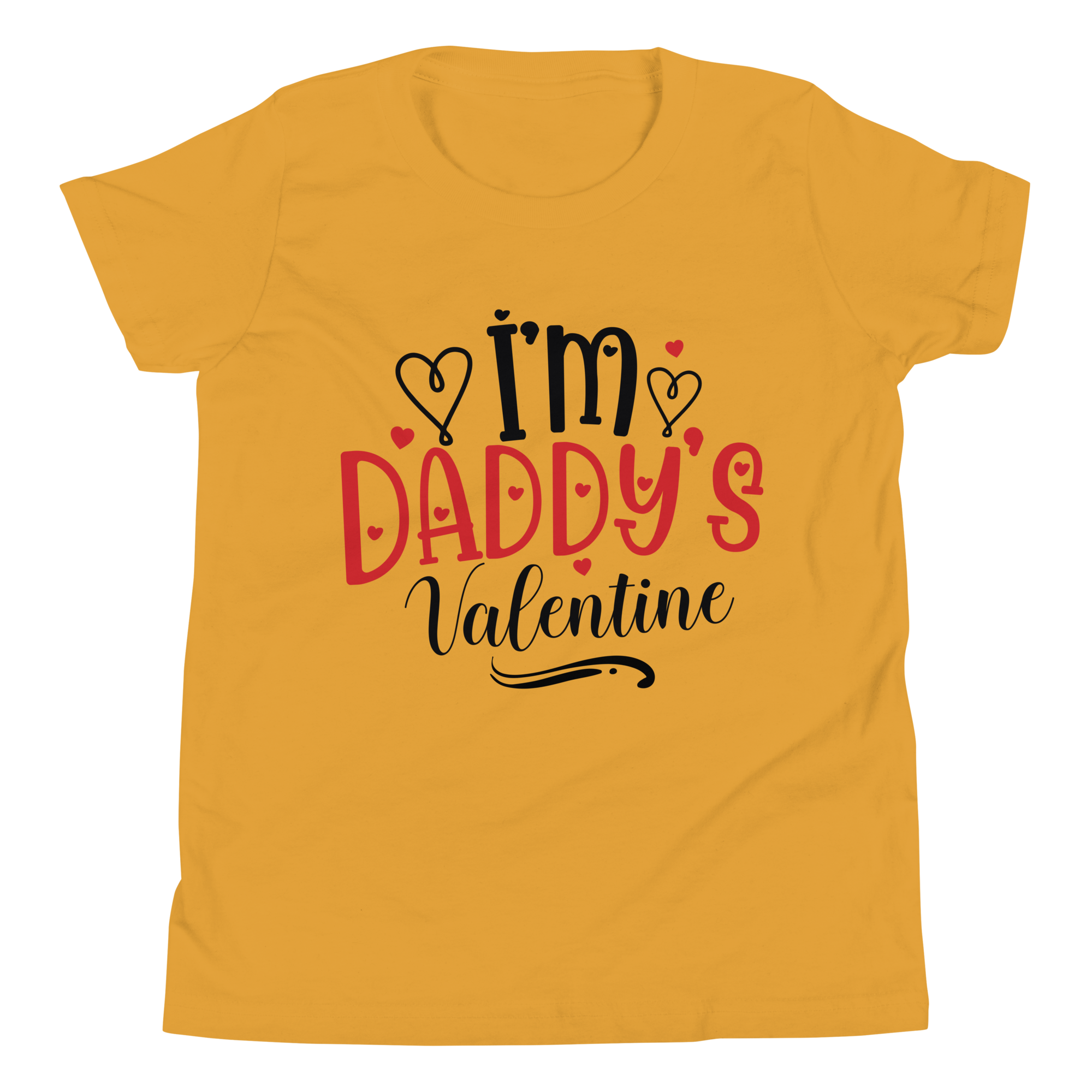 I'm Daddy's Valentine Youth Short Sleeve T-Shirt