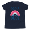 Dad's Little Dude Youth Short Sleeve T-Shirt