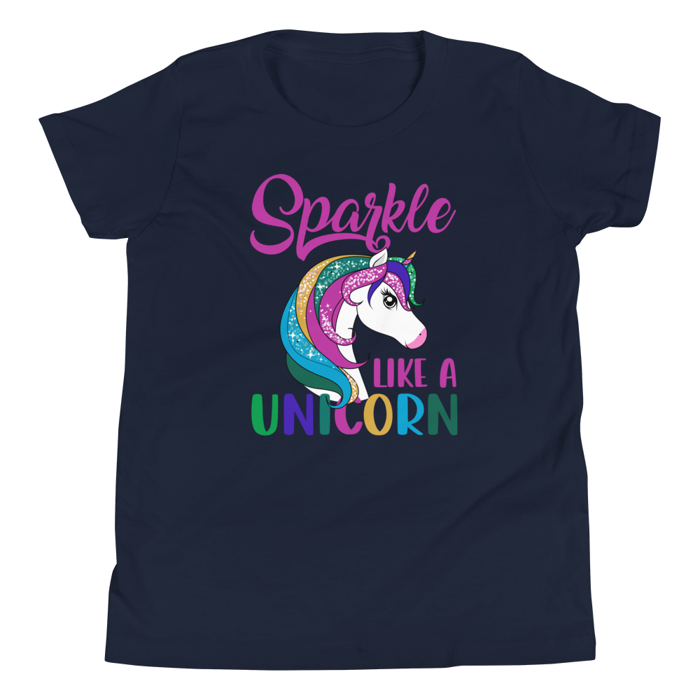 Sparkle Like A Unicorn Youth Short Sleeve T-Shirt