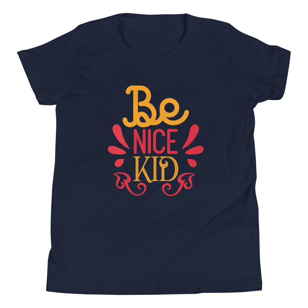 Be Nice Kid Youth Short Sleeve T-Shirt