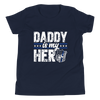 Daddy Is My Hero Youth Short Sleeve T-Shirt